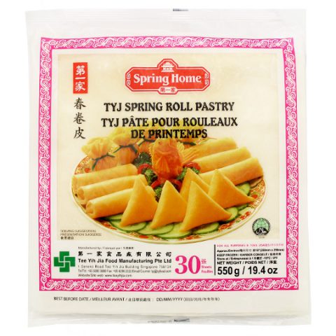 Spring Home Spring Roll 10 Wrapper, 30pc
